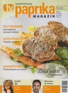 ZSIGMOND GÁBOR - TV paprika magazin 2012. április [antikvár]