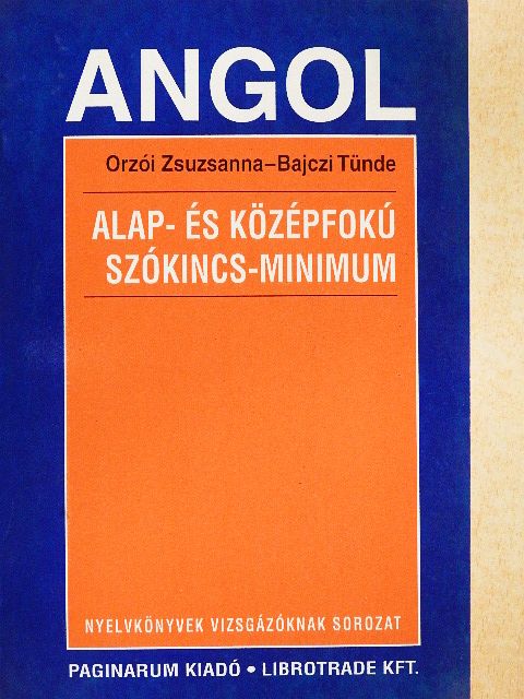Angol [antikvár]