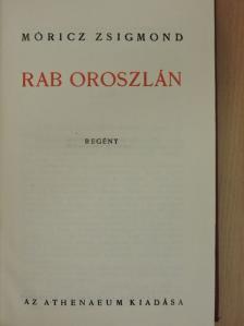 Móricz Zsigmond - Rab oroszlán [antikvár]