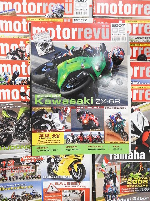 Alan Cathcart - Motorrevü 2007. (nem teljes évfolyam) [antikvár]