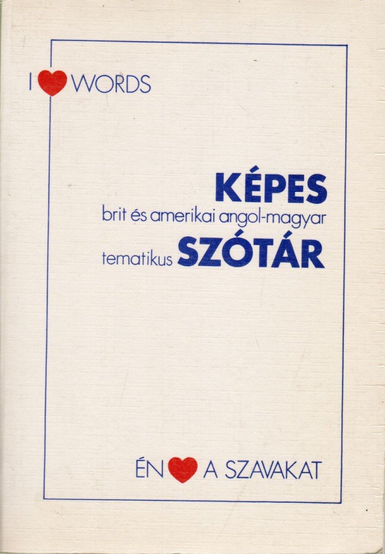 Szendro Borbála - Képes brit és amerikai angol-magyar tematikus szótár [antikvár]
