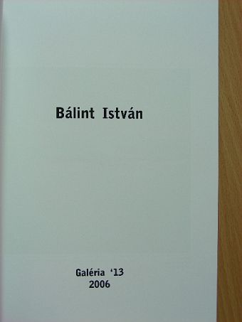 Egervári Ferenc - Bálint István [antikvár]