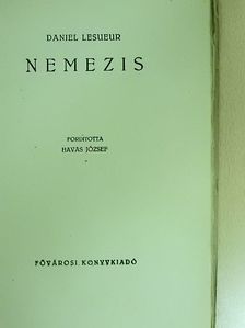 Daniel Lesueur - Nemezis [antikvár]