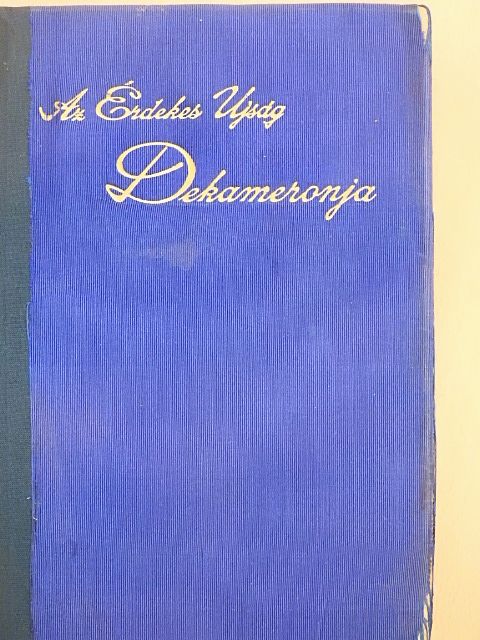 Bársony István - Az Érdekes Ujság Dekameronja VII. (töredék) [antikvár]