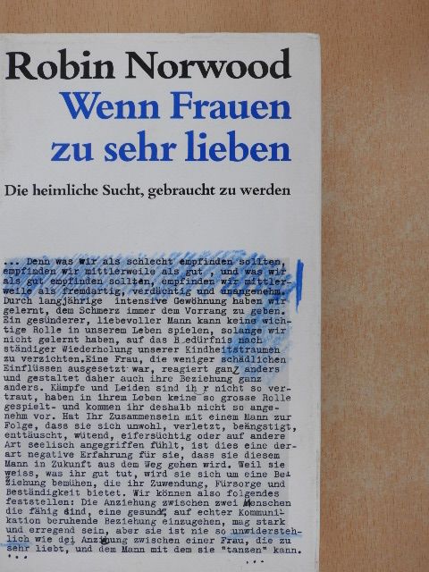 Robin Norwood - Wenn Frauen zu sehr lieben [antikvár]