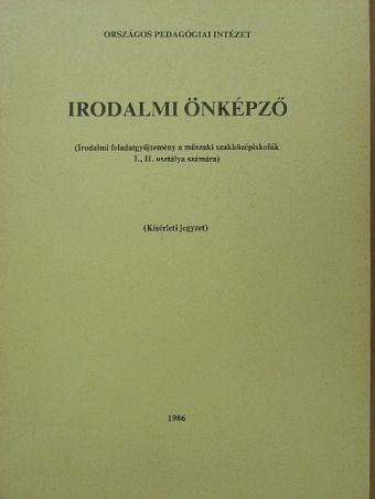 Füst Milán - Irodalmi önképző [antikvár]
