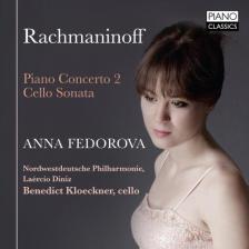 RACHMANINOFF - PIAN CONCERTO 2 & CELLO SONATA CD