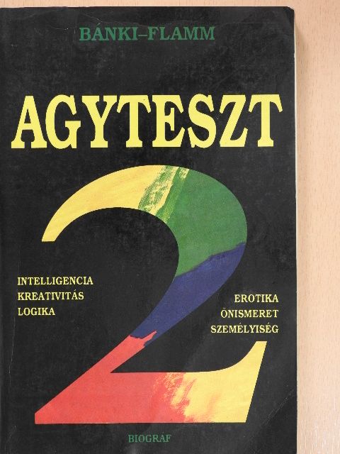 Dr. Bánki M. Csaba - Agyteszt 2. [antikvár]