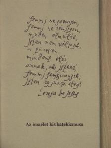 Gabriele De Vos - Az imaélet kis katekizmusa [antikvár]