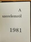 A szerelemről (minikönyv) [antikvár]