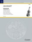 MOZART, W,A, - KONZERT, ADELAIDE-KONZERT FÜR VIOLINE UND ORCHESTER D-DUR KLAVIERAUSZUG