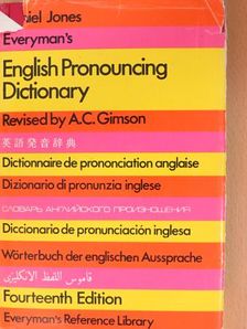 Daniel Jones - Everyman's English Pronouncing Dictionary [antikvár]