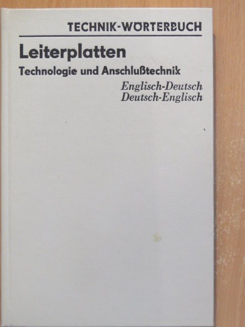 Günther Böhss - Leiterplatten [antikvár]