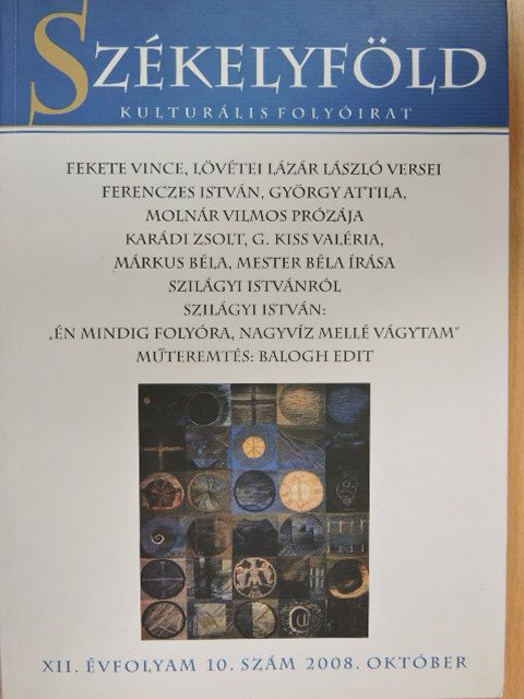Fekete Vince - Székelyföld 2008. október [antikvár]