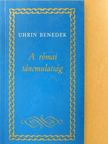 Uhrin Benedek - A római táncmulatság (dedikált példány) [antikvár]