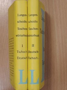 Dr. Friedrich Kabesch - Langenscheidts Taschenwörterbuch der Tschechischen und Deutschen Sprache I-II. [antikvár]