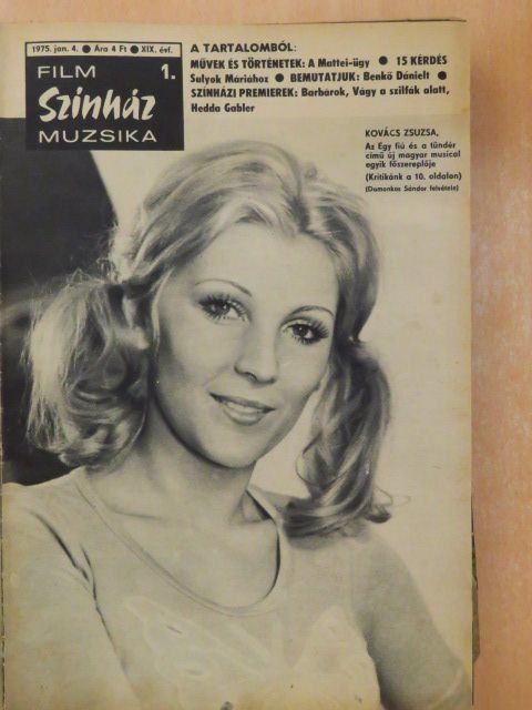 Barta András - Film-Színház-Muzsika 1975. (nem teljes évfolyam) [antikvár]