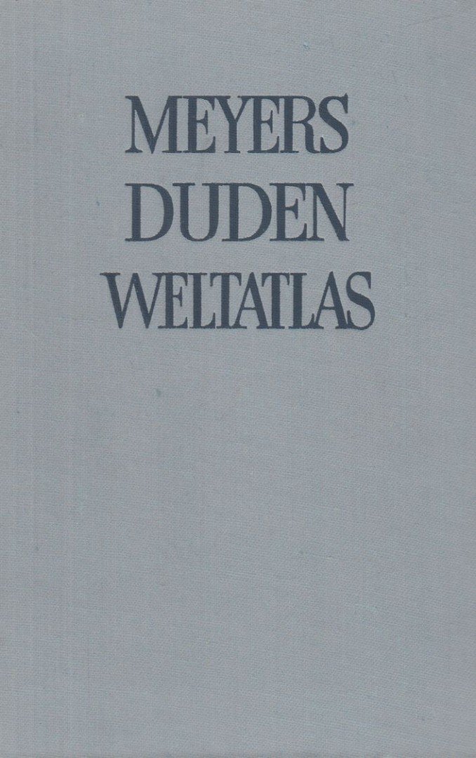 Meyers Duden-Weltatlas [antikvár]