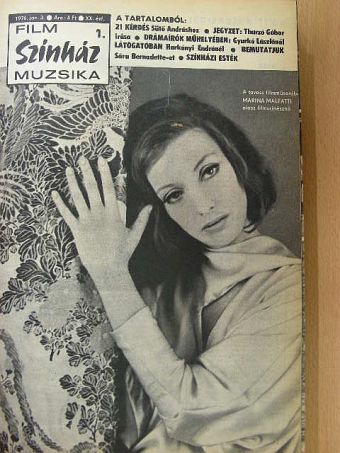 Bános Tibor - Film-Színház-Muzsika 1976. január-december [antikvár]