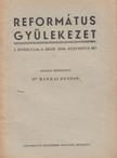 DR. MAKKAI SÁNDOR - Református gyülekezet 1949. augusztus [antikvár]