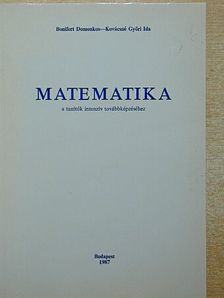 Bonifert Domonkos - Matematika a tanítók intenzív továbbképzéséhez [antikvár]