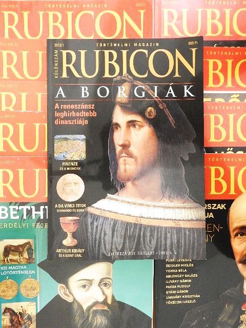 Rubicon 2013/1-4., 6-12./1. különszám (nem teljes évfolyam) [antikvár]