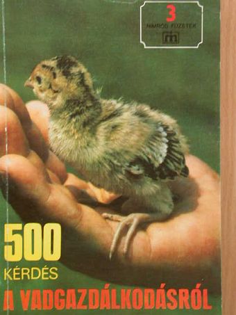Dr. Ákoshegyi Imre - 500 kérdés a vadgazdálkodásról [antikvár]