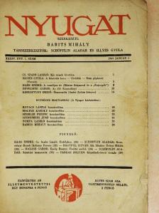 Cs. Szabó László - Nyugat 1941. január 1. [antikvár]