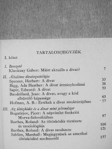 Angela Carter - Divatszociológia 1-2. [antikvár]