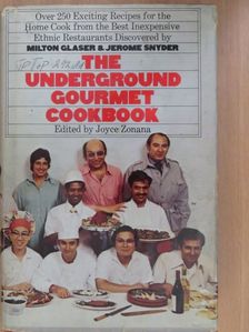 Jerome Snyder - The underground Gourmet cookbook (dedikált példány) [antikvár]