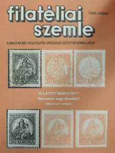 Filatéliai Szemle 1992. május [antikvár]