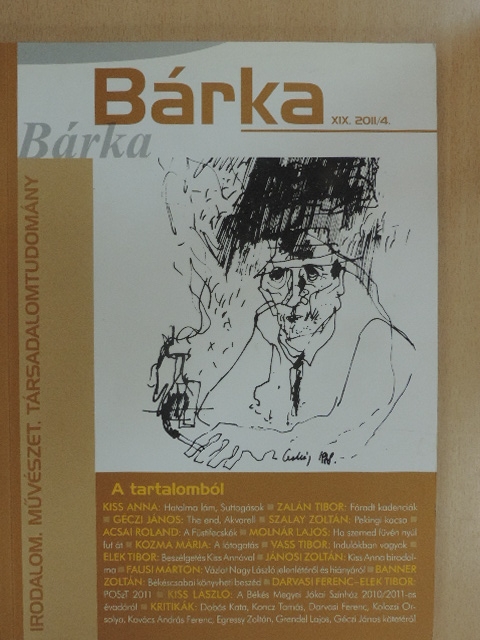 Acsai Roland - Bárka 2011/4. [antikvár]