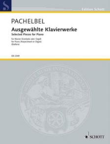 PACHELBEL - AUSGEWAEHLTE KLAVIERWERKE FÜR KLAVIER (CEMBALO ODER ORGEL) (DOFLEIN)