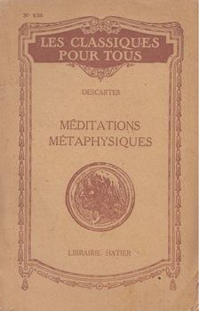 René Descartes - Méditations métaphysiques [antikvár]