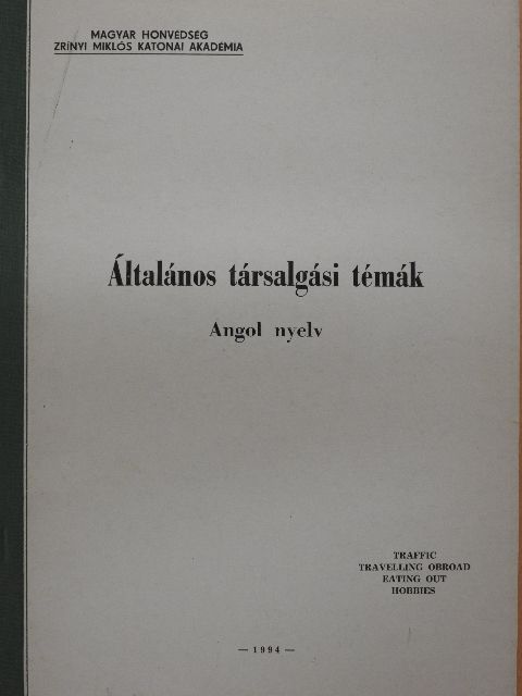 Komka Béláné - Általános társalgási témák [antikvár]