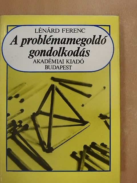 Lénárd Ferenc - A problémamegoldó gondolkodás [antikvár]