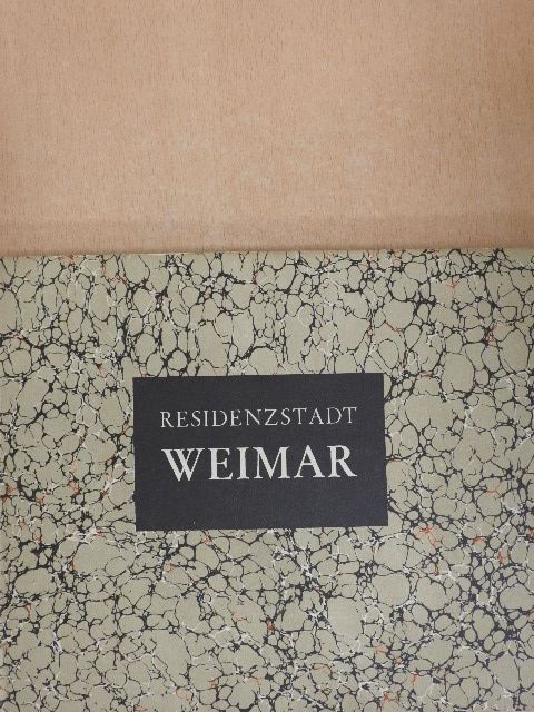 Friedrich Albrecht Klebe - Historisch-statistische Nachrichten von der berühmten Residenzstadt Weimar [antikvár]