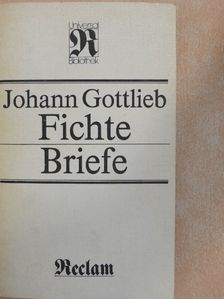 Johann Gottlieb Fichte - Briefe [antikvár]