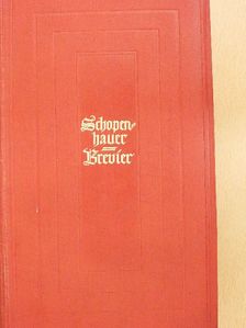 Schopenhauer Brevier (gótbetűs) [antikvár]