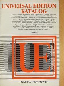 Universal Edition Katalog 1994/95 [antikvár]