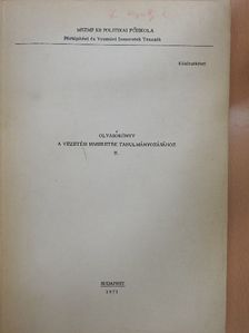 A. Zalewsky - Olvasókönyv a vezetési ismeretek tanulmányozásához II. [antikvár]