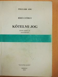 Bíró György - Kötelmi jog [antikvár]