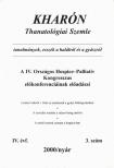 Polcz Alaine, Hegedűs Katalin, Pilling János - Kharón Thanatológia Szemle 2000/nyár IV. évf. 3. szám [antikvár]