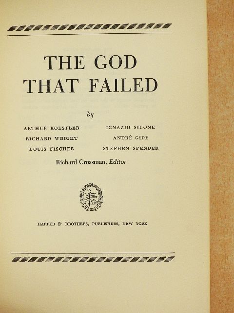 André Gide - The God that Failed [antikvár]