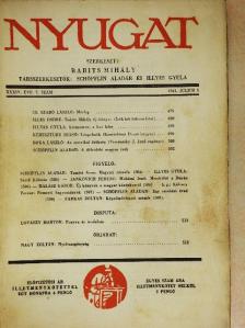 Bóka László - Nyugat 1941. július 1. [antikvár]