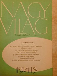 Elsa Triolet - Nagyvilág 1971. március [antikvár]