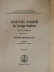 C. E. Eckersley - Essential English for Foreign Students I-II. [antikvár]