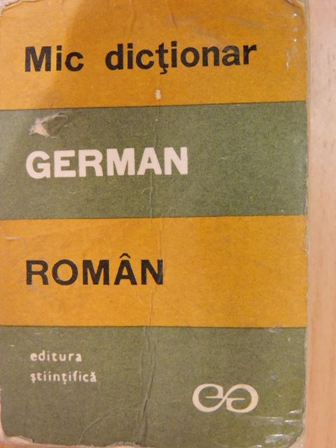 E. Sireteanu - Mic dictionar German-Roman (minikönyv) [antikvár]
