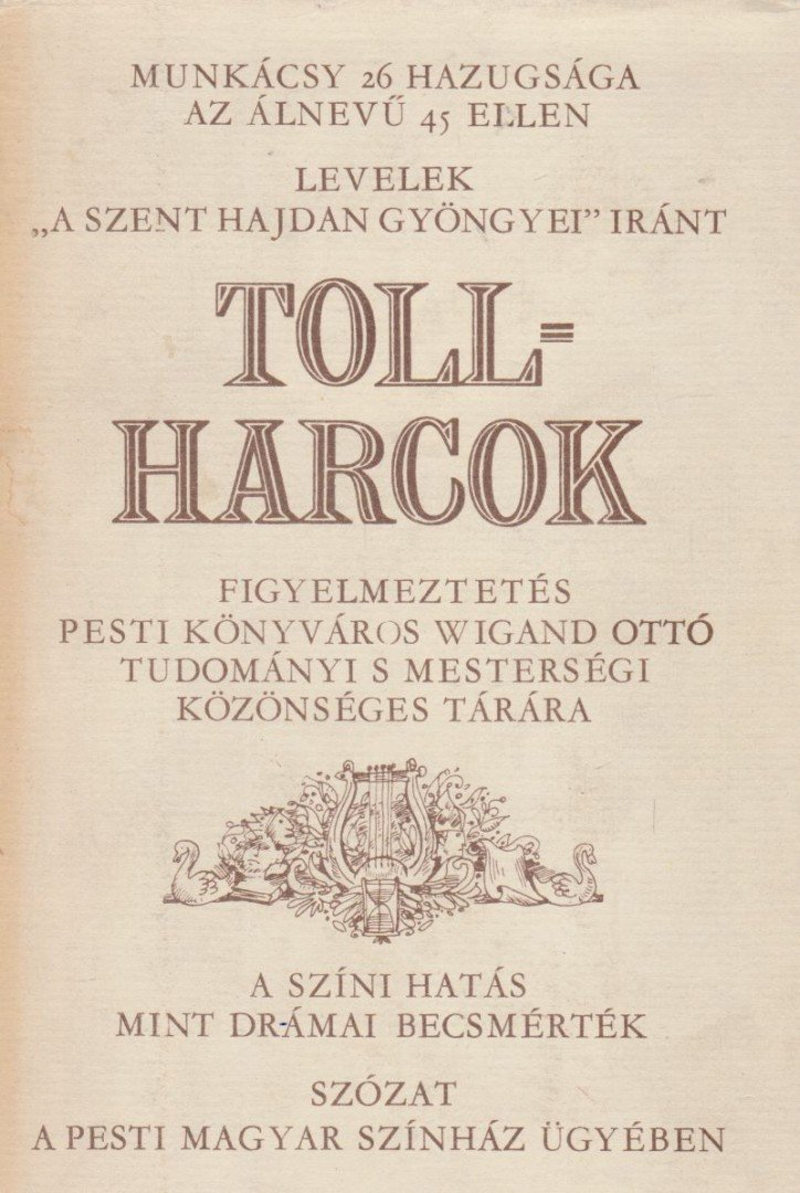 Szalai Anna - Tollharcok [antikvár]