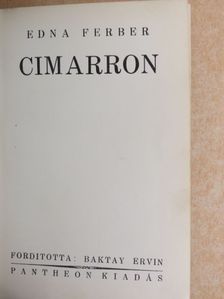 Edna Ferber - Cimarron [antikvár]